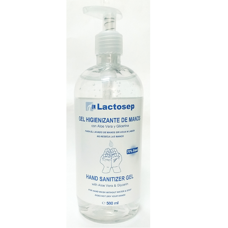 Lactosep Gel Higienizante Manos 500 ml